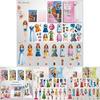 Kids Magnet Dress Up Sticker Book With Fashion Themes For Early Learning And Quiet Play