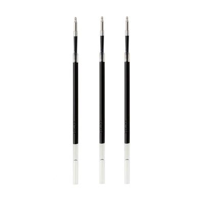 Nitoms STALOGY Długopis Żelowy Zestaw 2 Wkłady na Wkład, Tusz, 0,5 mm, Czarny, (3 szt), S5211-2P