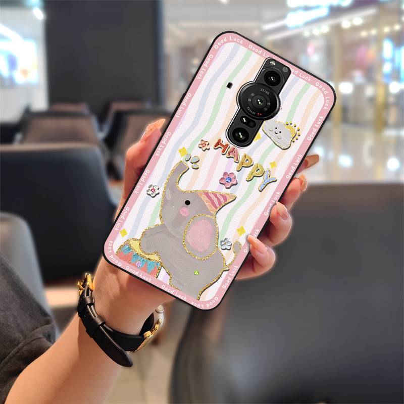 Soft Case Fashion Design Phone Case For Sony Xperia Pro-I Durable Back Cover Shockproof Phone Pouch Graffiti Waterproof