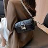 Classic Women's Bag  New Summer Texture Pu Leather Crossbody Bag Popular Chain Shoulder Underarm Small Square Bags