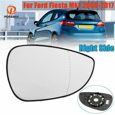 Car Door Wing Mirror Glass Heated Rear View Glass Exterior for Ford Fiesta MK7 2008 2009 2010 2011 2012 2013 2014 2015 2016 2017