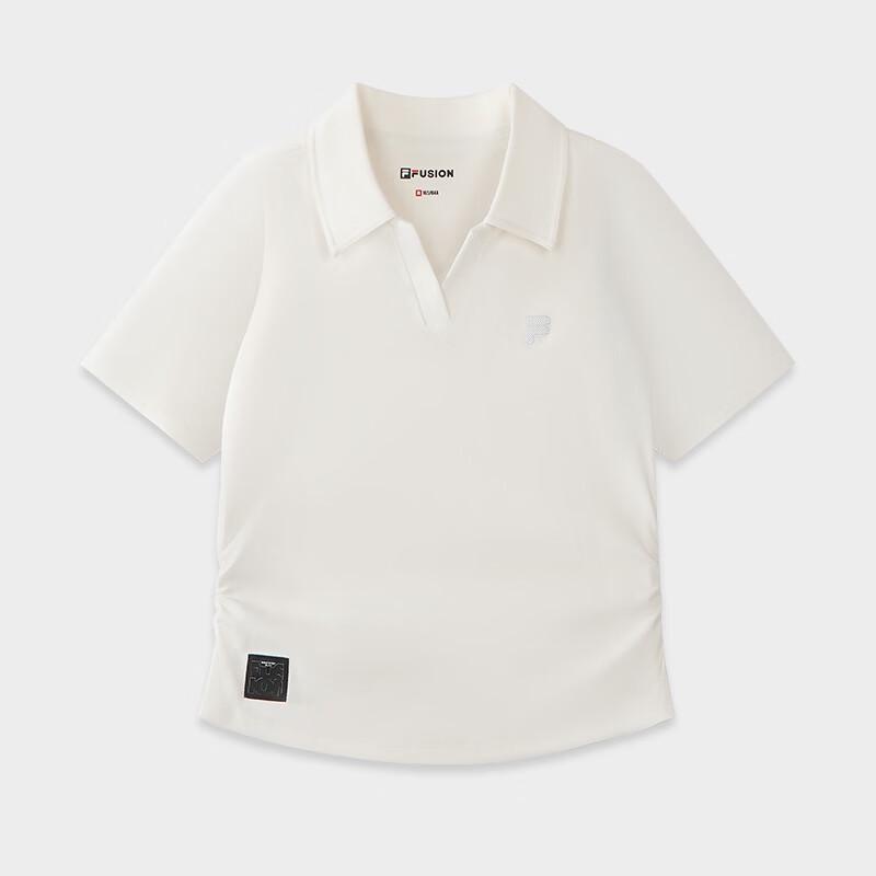FILA FUSION Women s Slim Fit Knit Polo T-shirt S