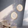 LED Modern pendant light Nordic gold crystal chandeliers indoor lighting home decor stair living room bedroom bedside decoration