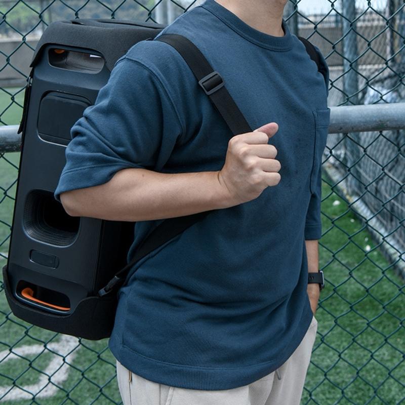 Portable Speakers Carrying Case Protective Travel Cover With Shoulder Straps For Partybox110 Speakers Music Devices