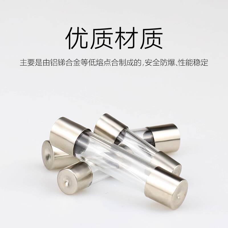 100pcs 5*20 6*30 Glass Tube Fuse 250V 100 Pieces 1A 2A 3A 5A 6A 10A 15A 20A 30A Specifications Available Fuse Holders1