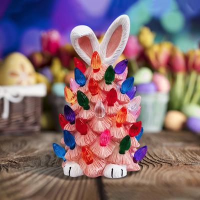 Tree Ornament Resin Ornament Easter Decoration Is Suitable For Indoor Spring Table Decoration