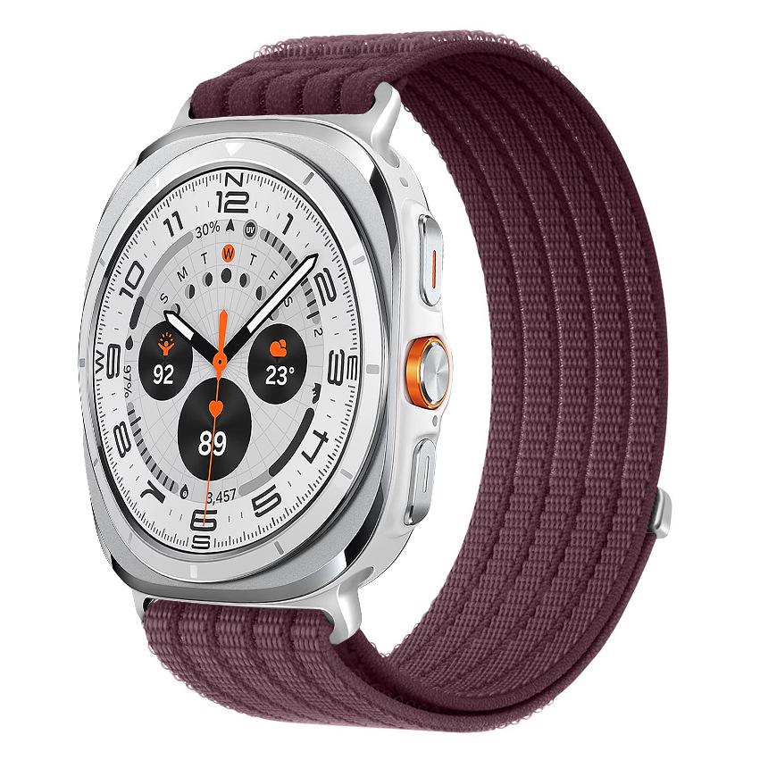 Compatible Strap for Samsung Watch8: Cloud-Feel Breathable Nylon Woven Velcro Strap Samsung Watch8 - 8Classic