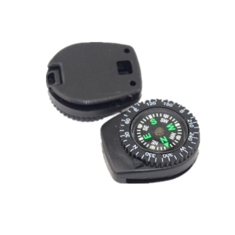 Portable Removable Compass Outdoor Gadget Navigation Hiking Camping Orienteering Backpacking Map Reading Compass 1pc