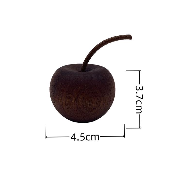 

New Wooden Apple Shaped Essential Oil Diffuser Aromatherapy Stick Decoration Sapele Wood Fragrance Diffuser Suitable For Home B коричневый