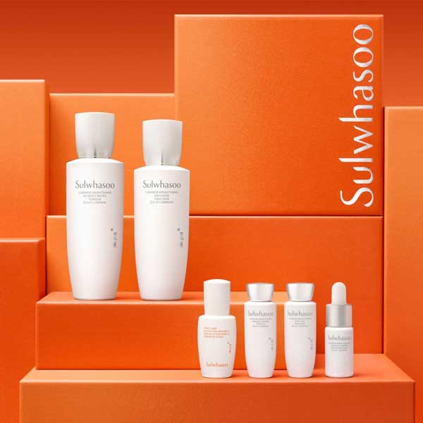 

Sulwhasoo Concentrated Ginseng Renewing Essential Skincare Set Anti-Aging Brightening Kit