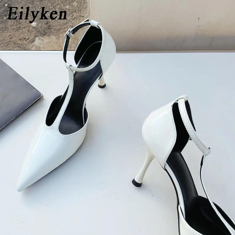 Fashion Luxury Women's High Heels Spring Autumn Brand Women Shoes Fashion Pointed Toe Ladies Elegant Hollow Out Sandal Zapatilla De Muje