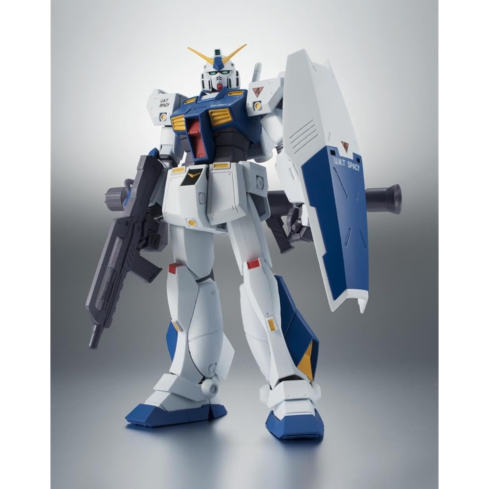 TAMASHII NATIONS Robot Spirits RX-78NT-1 Gundam NT-1 with Chobham Armor 125mm Action Figure ABS PVC Painted