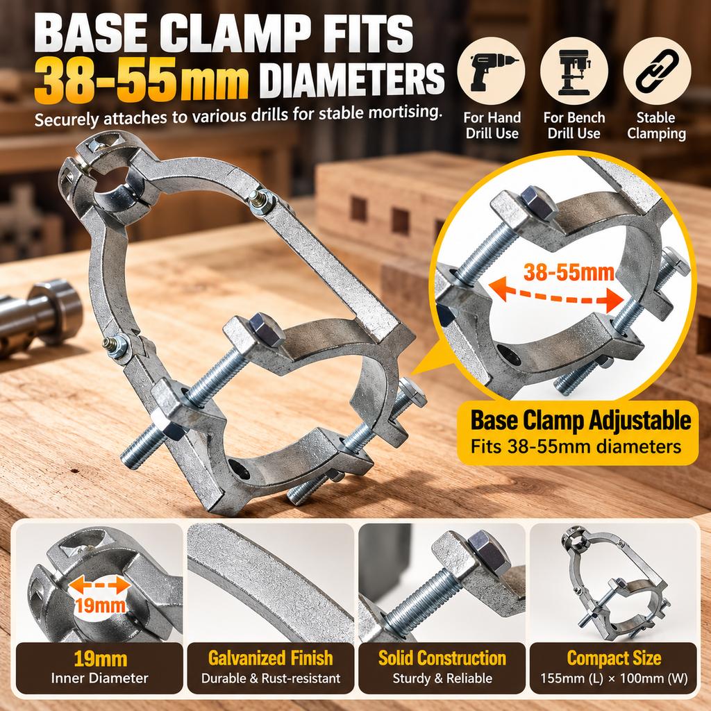 Mortiser Drill Guide for Woodworking