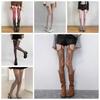 Transparent Lace Suspender Stockings Ultra-thin Leggings Women Mesh Pantyhose  Streetwear