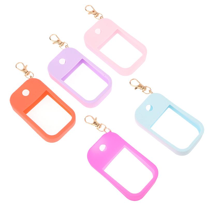 Universal Silicone Sleeve Reusable Hand Sanitizer For 30Ml Card Spray Bottle With Silicone Sleeve Separate Bottle