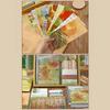 Writing Set with Multiple Accessories Including Notebook Stickers and Bookmarks for Creative Use and Daily Recording