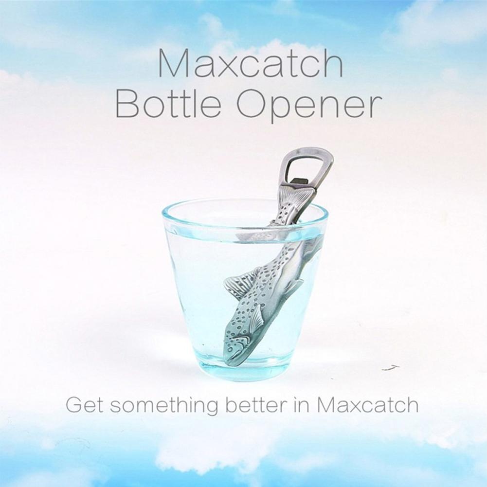 Snygg Trollingfiskformad Flasköppnare med Kylskåpsmagnetfunktion