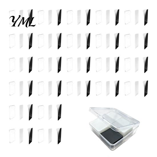 Acrylic Refrigerator Magnet Kits 5/6/8/10/15/20/24 Sets DIY Fridge Kit, Square Decoration with Adhesive Backing, Clear Picture Photo Holder Making Kit