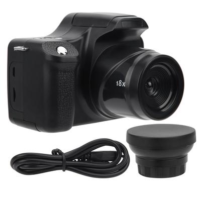 3,0-Zoll-LCD-Bildschirm, 18-facher Zoom, HD-Spiegelreflexkamera, tragbare Digitalkamera mit langer Brennweite(Standardbreit