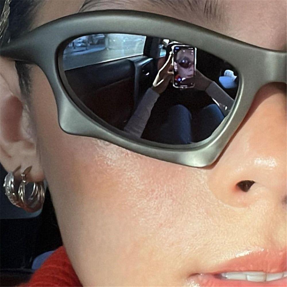 

Women Men Irregular Punk Sunglasses Shades Sports Sun Glasses Goggles C3