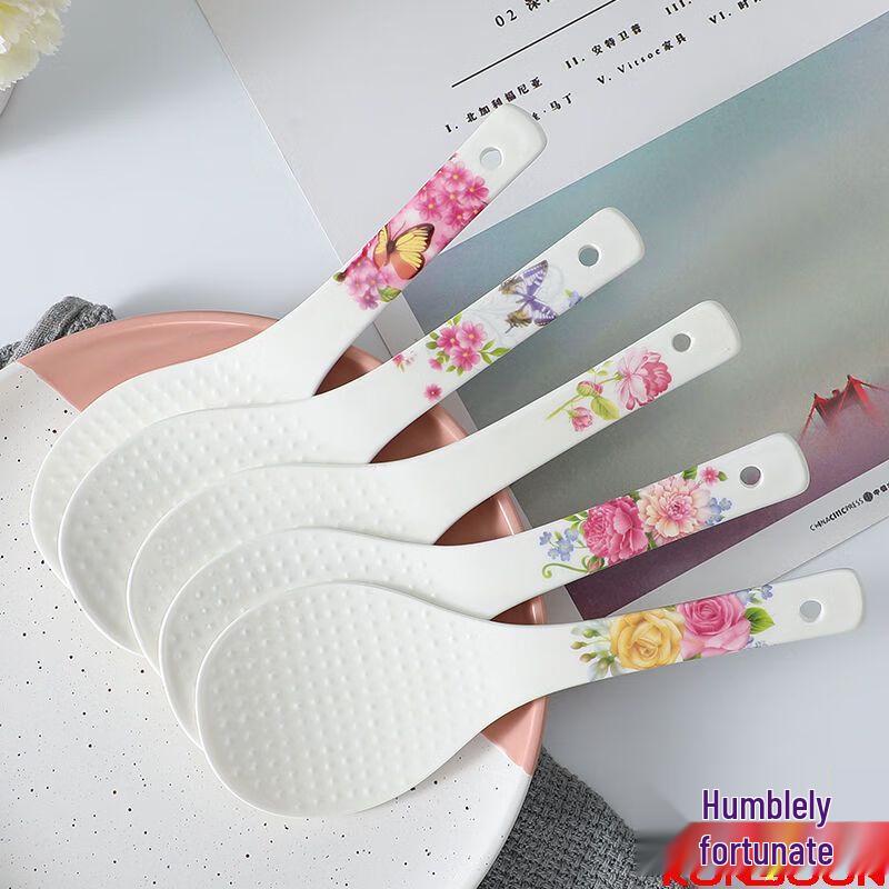 QianXing Ceramic Rice Scoop Set
