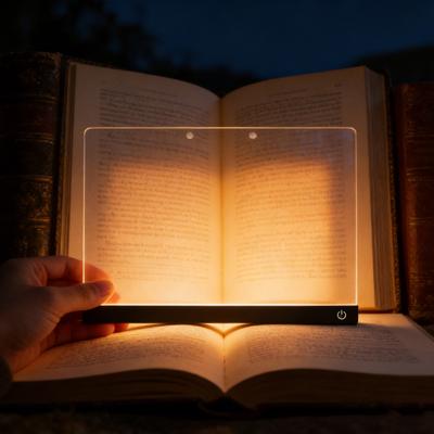 LED Leselampe Augenschonende Buchlampe mit 3 Farbtemperaturen Wiederaufladbare Clip-On Buchlampe zum Lesen Lernen