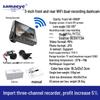 4K Dual Car DVR with GPS, WiFi, and Night Vision Dash Cam