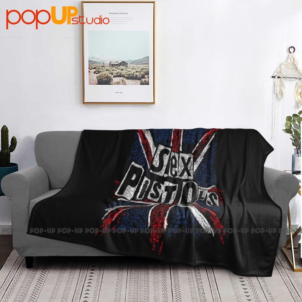 Sex Pistols Union Jack Words Ultra-Soft Blanket Quilt Winter Sofa Cover Bed Covers