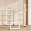 1pc Bag Storage Artifact, Home Bedroom Door Rear Bag Rack, Multi-layer Ultra-thin Storage Cabinet, Large Capacity Door Rear Shelf