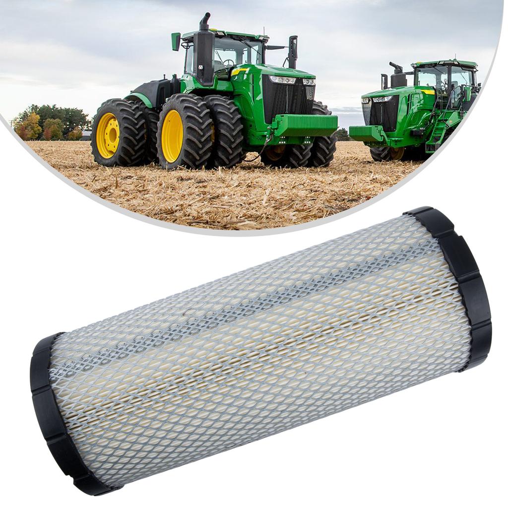 RE68048 RE68049 P822768 P822769 Air Filters Kit 2Pcs For -John-Deere For-Donaldson Plastic Black/White/Purple Direct Replacement