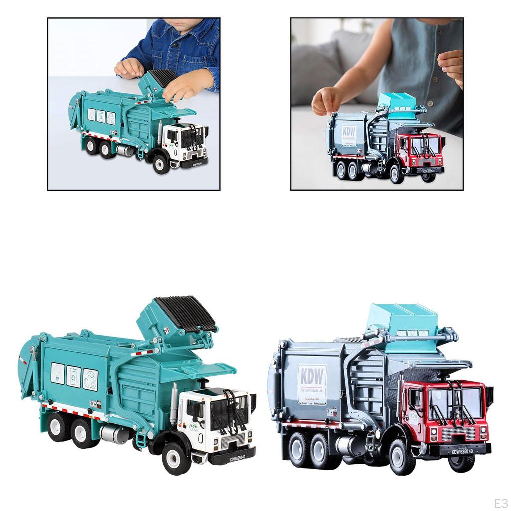Lastebil leketøy for barn, Kjøretøy lekesett gutter, Ingeniørbilmodell moro