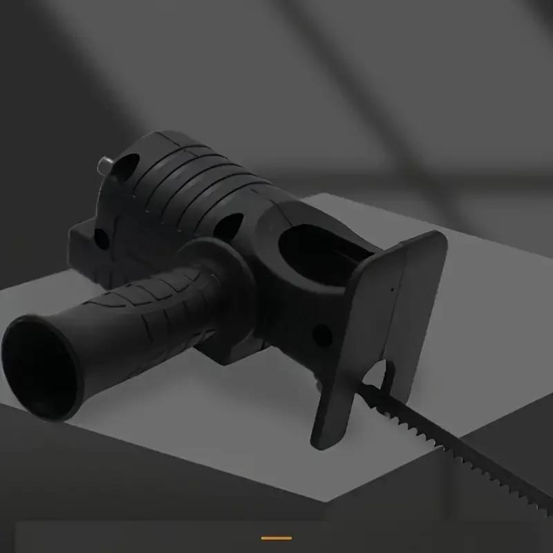 Electric Drill To Reciprocating Saw Adapter for Wood Cutting, Jig Saw Accessory Tool for Drills