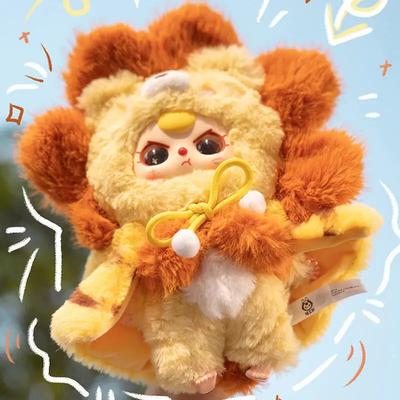 Baby-Serie drei Plüsch-Vinyl-Blindbox, Ich bin kein Held, trendige Tischdekoration, elegante und niedliche Puppe, trendiges Überraschungsgeschenk