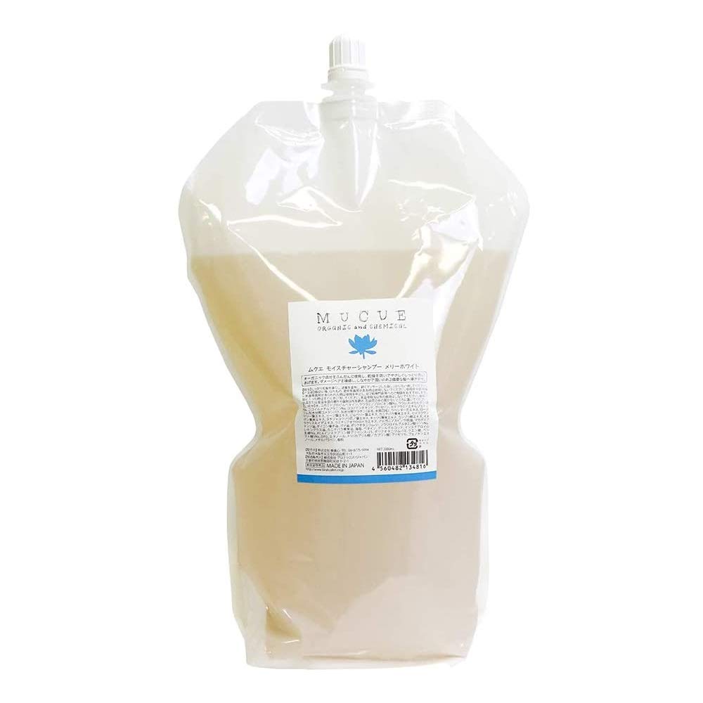 

Mucue Moisture Shampoo Merry White 2000ml Refill Cream