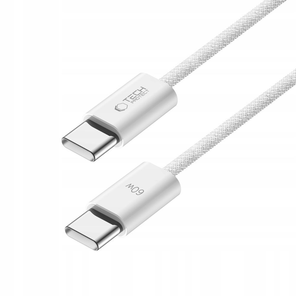 Tech-Protect Ultraboost Classic Type-C Cable Pd60W/3A 100Cm White