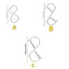 S-shaped Hook - Multi Purpose S-shaped Decorative Hanger | Used for Bathrooms, Changing Rooms, Durable Metal Hooks