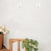 Wall Grid Panel for Photo Display Wire Notice Memo Board Livingroom Home White 35x35cm
