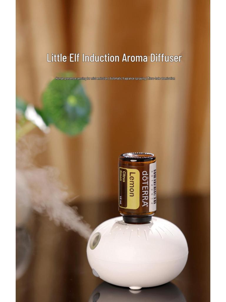 Little Elf Wireless Aroma Diffuser - Automatic Spray & Sensor for Bedroom or Car