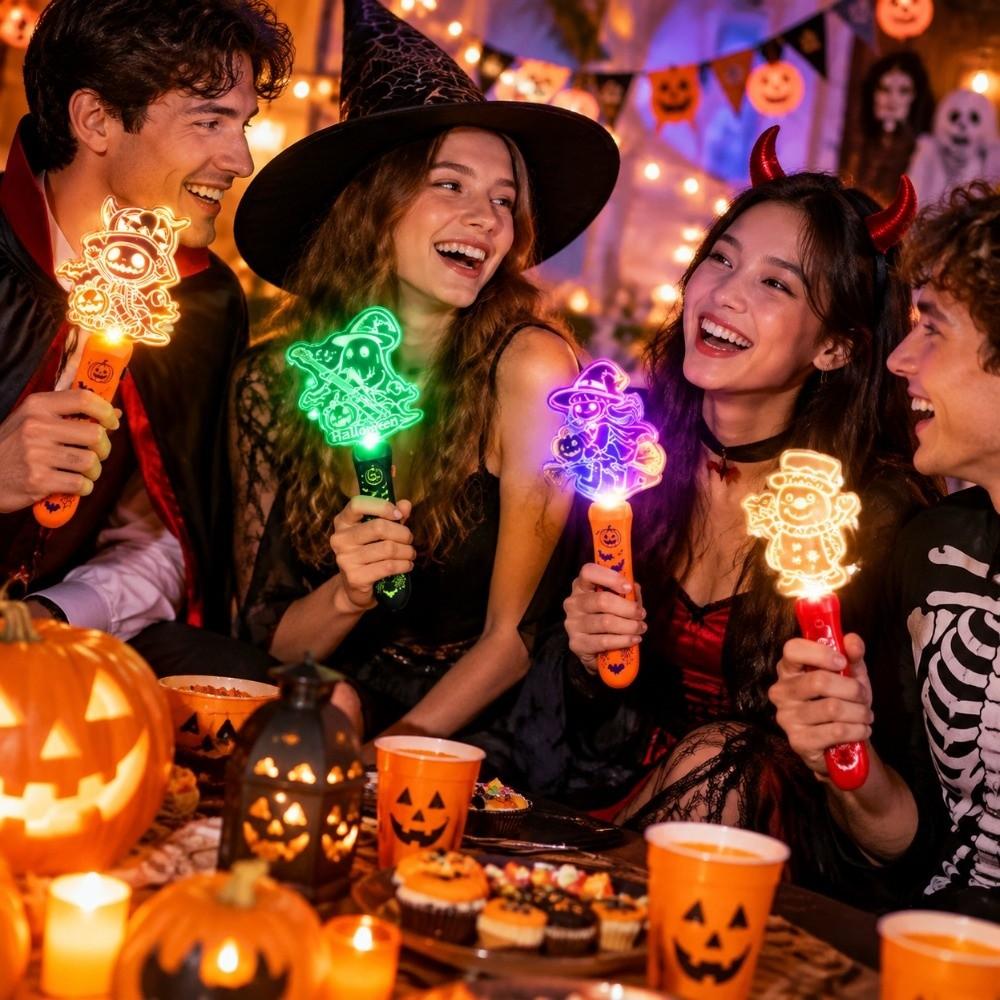 LED Flashing Lights LED Light Up Stick Built In Music Handheld Toy Family Gatherings