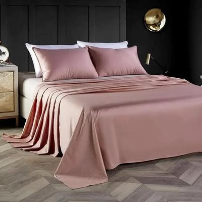 40 cor sólida 600tc algodão egípcio liso folha superior folha de cama melhor premium folha de cama sedosa macia respirável gêmeo rainha tamanho