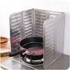 Cooking Oil Splash Screen Cover Anti Splatter Stove Shield Guard Aluminum Foil