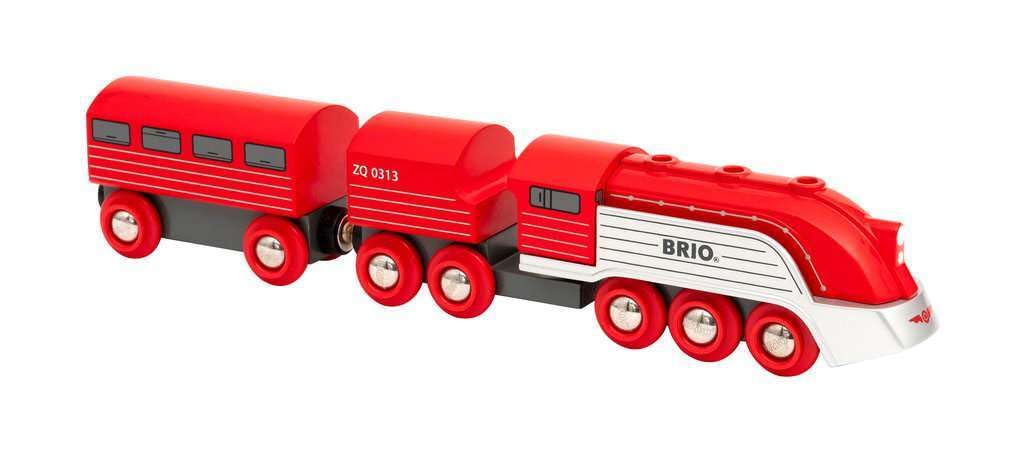 

BRIO WORLD Streamline Train [Wooden Rail Toy] 33557