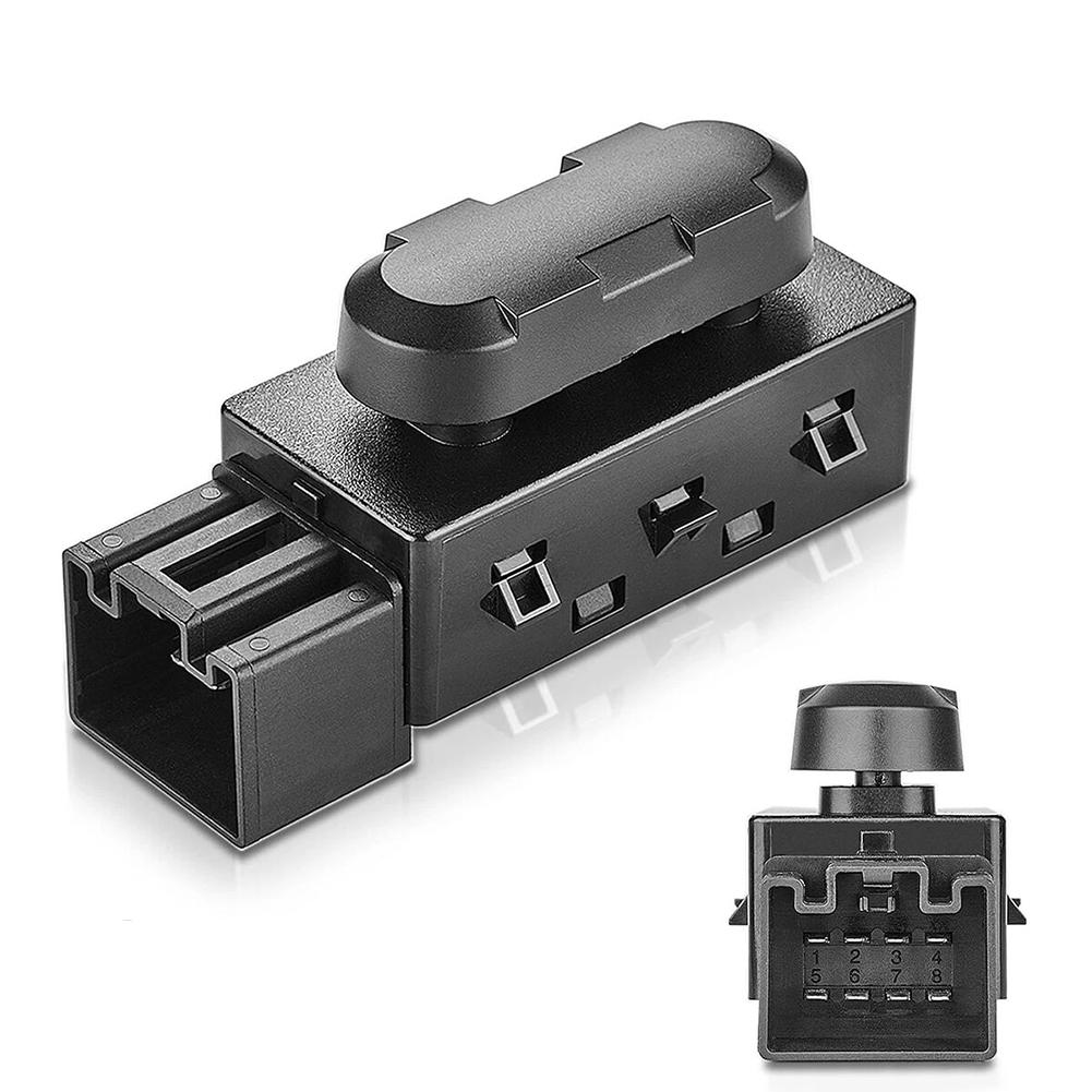 Car Seat Adjustment Driver Side Switch Vehicle Seat Control Power Seat Control 8 Pins Terminal Black Plastic Material