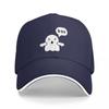 Ghost Of Disapproval BOO Baseball Caps Snapback Baseball Hats Breathable Casual Casquette Outdoor Unisex