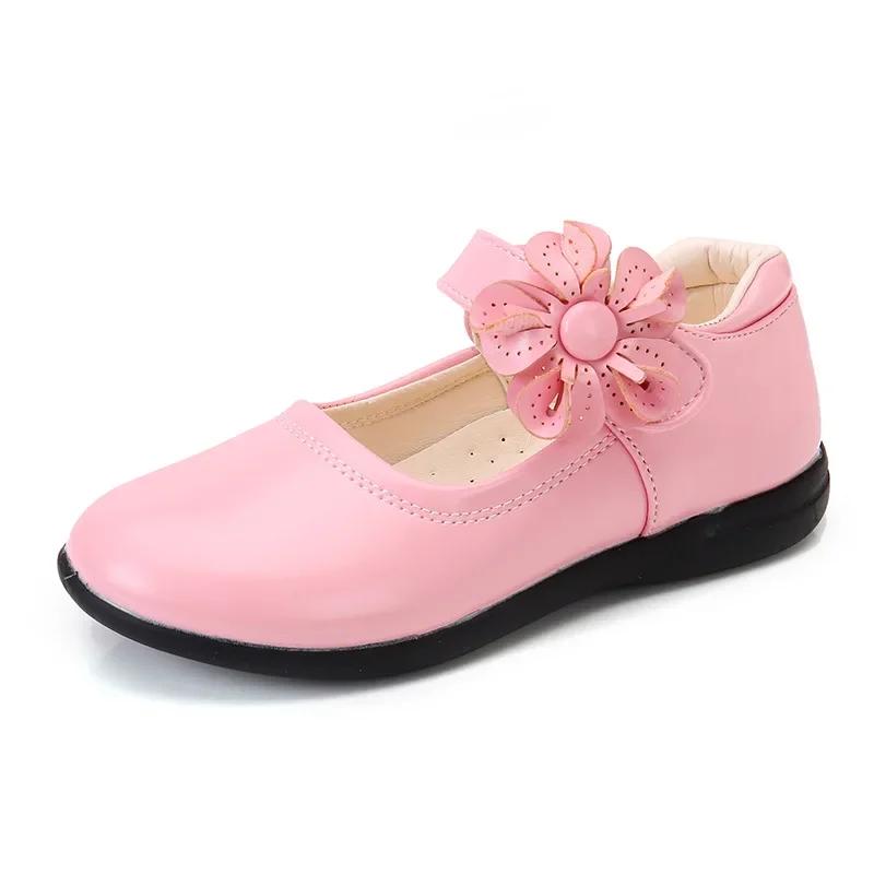 Mädchen Süße Mary Janes Schuhe für Schule Party Mode Blumen Floral Ballerinas für Mittelgroße Große Kinder Neue Kinder Prinzessin Schuhe