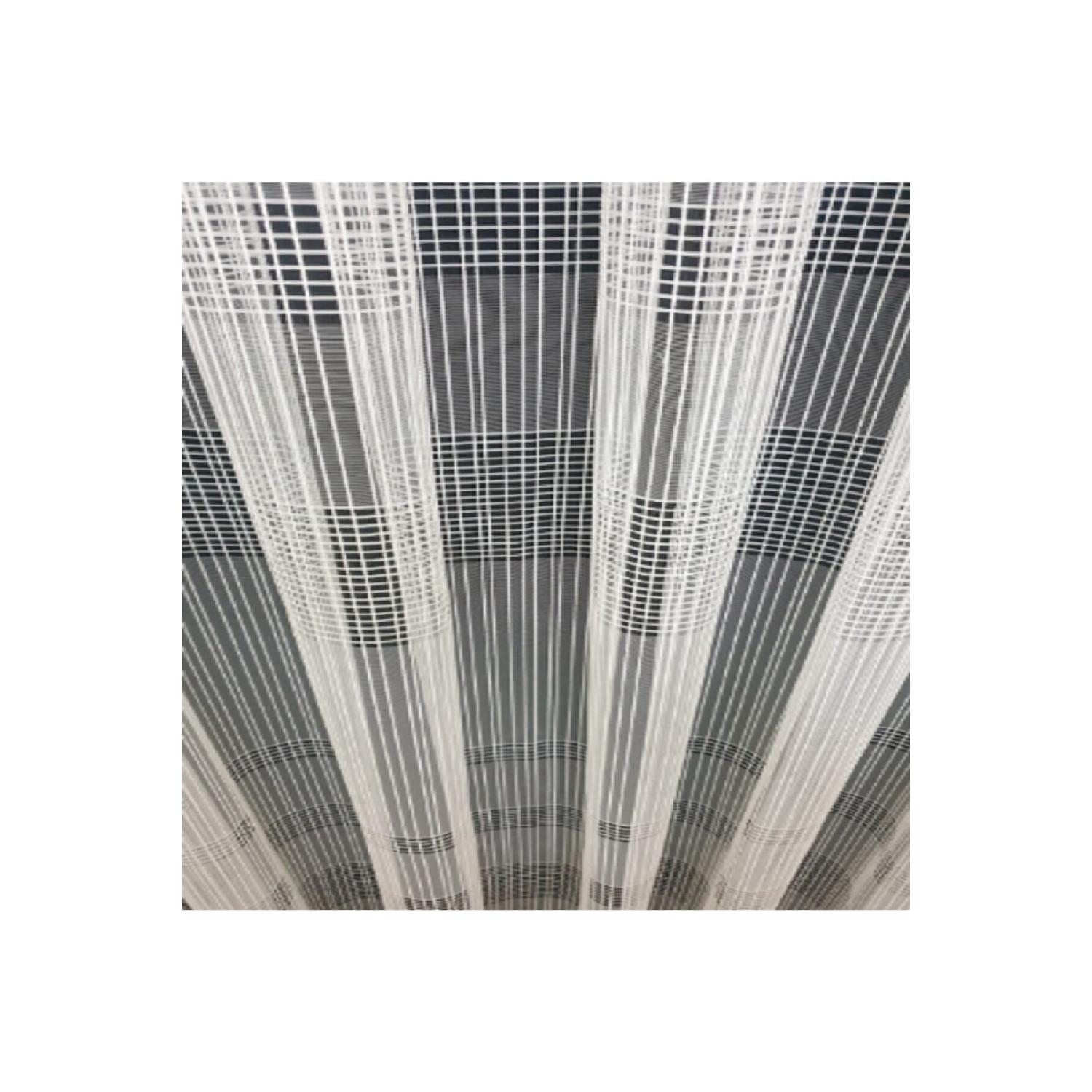 

Тюль в горизонтальную полоску