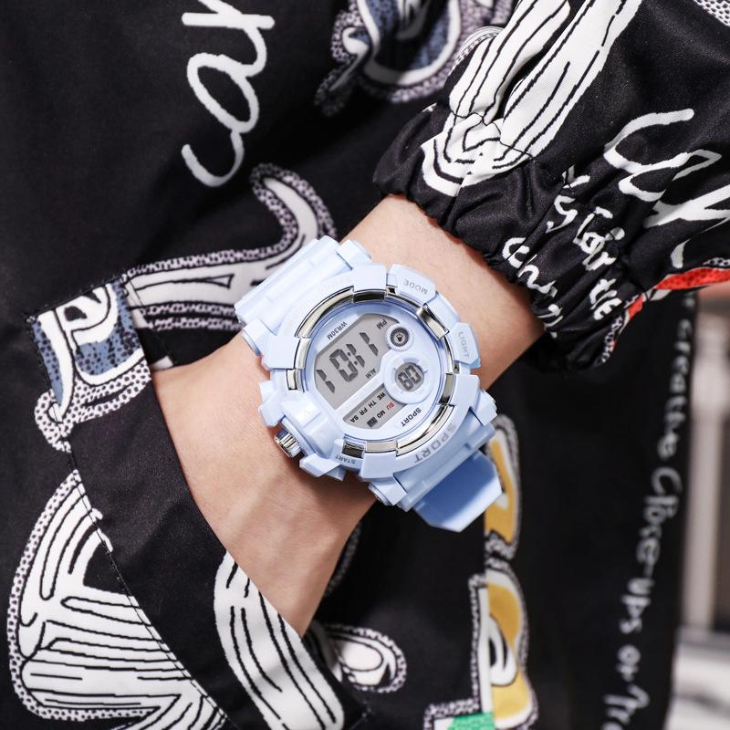 Montres Tendance pour Enfants Lumineuses Étanches Montre Numérique Sport Alarme Montres Garçons Filles Étudiant Montre Électronique Intelligente Cadeau