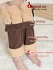 Women's Winter Plus Velvet Thickened Cotton Pants for Elderly: Warm, Loose Straight-Leg Fit for Grandma