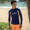 Unisex UV Protection Rash Guard Long Sleeve Swimwear Diving Snorkeling Surfing Water Sports Quick Dry Nylon