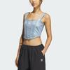 adidas originals Women's Corset Tank Top Blue IX1913